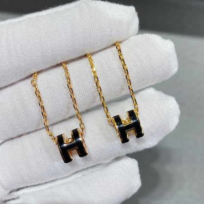 [Vicky]MINI POP H NECKLACE