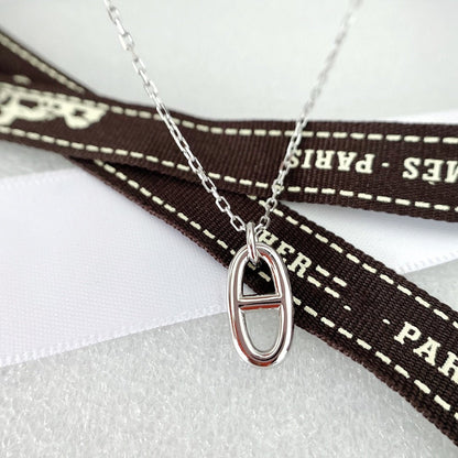 [Vicky]HM PIG NOSE NECKLACE