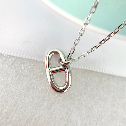 [Vicky]HM PIG NOSE NECKLACE
