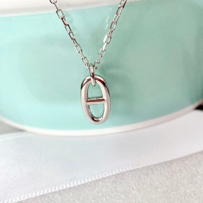 [Vicky]HM PIG NOSE NECKLACE
