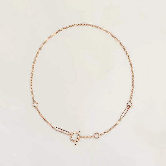[Vicky]HM STERLING CHAINE D'ANCRE HEART